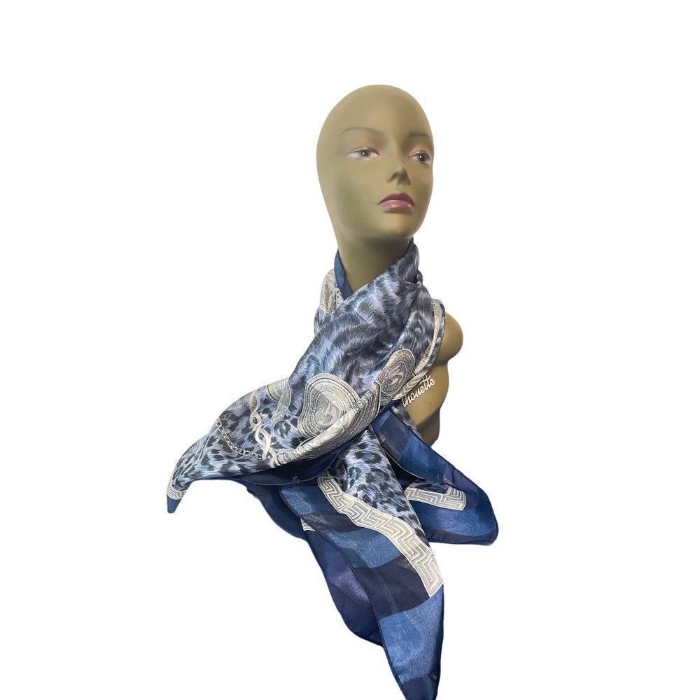Bijoux Terner Blue Astrology Zodiac Scarf
